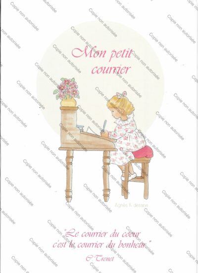 Papier à lettres thème Liberty enfants format A5